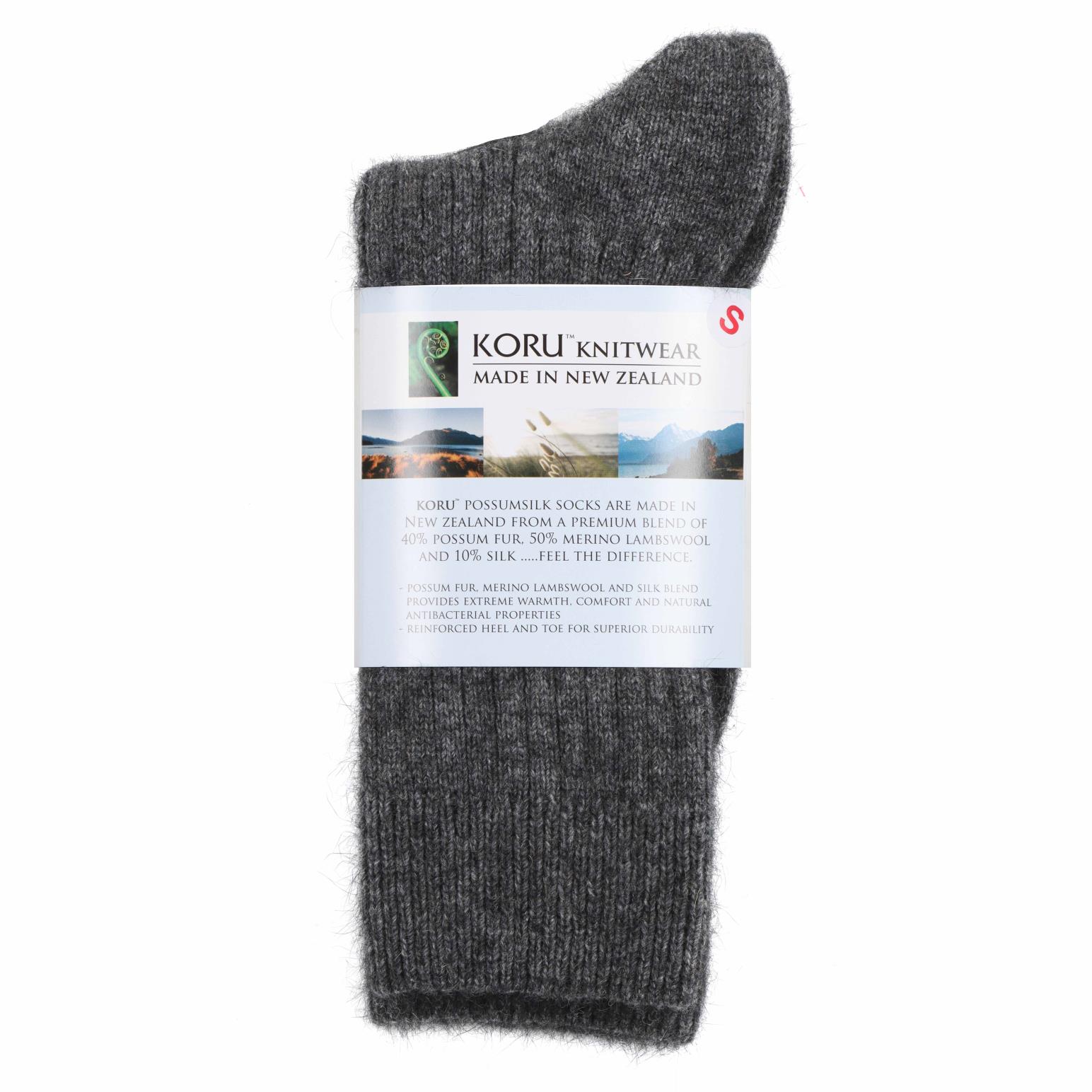 Koru Ribbed Walk Socks